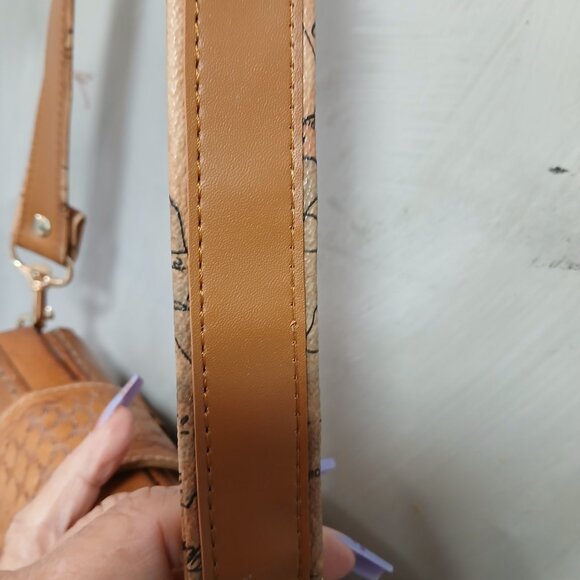 Vintage Tooled Leather Satchel - Picture 10 of 13